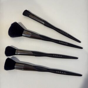 Professional Makeup Brush Set - Black